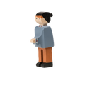 Trauffer Figurine en bois Menk