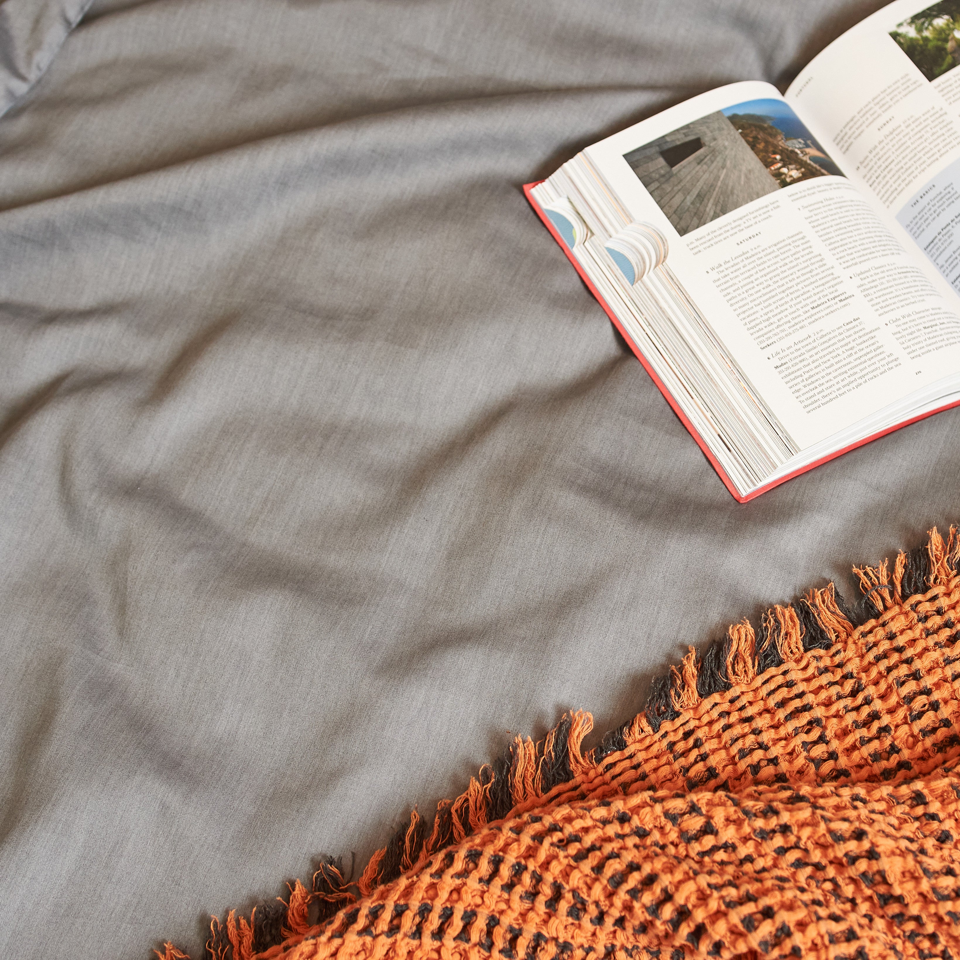 BRAGA stone, housse de couette 200x210 cm