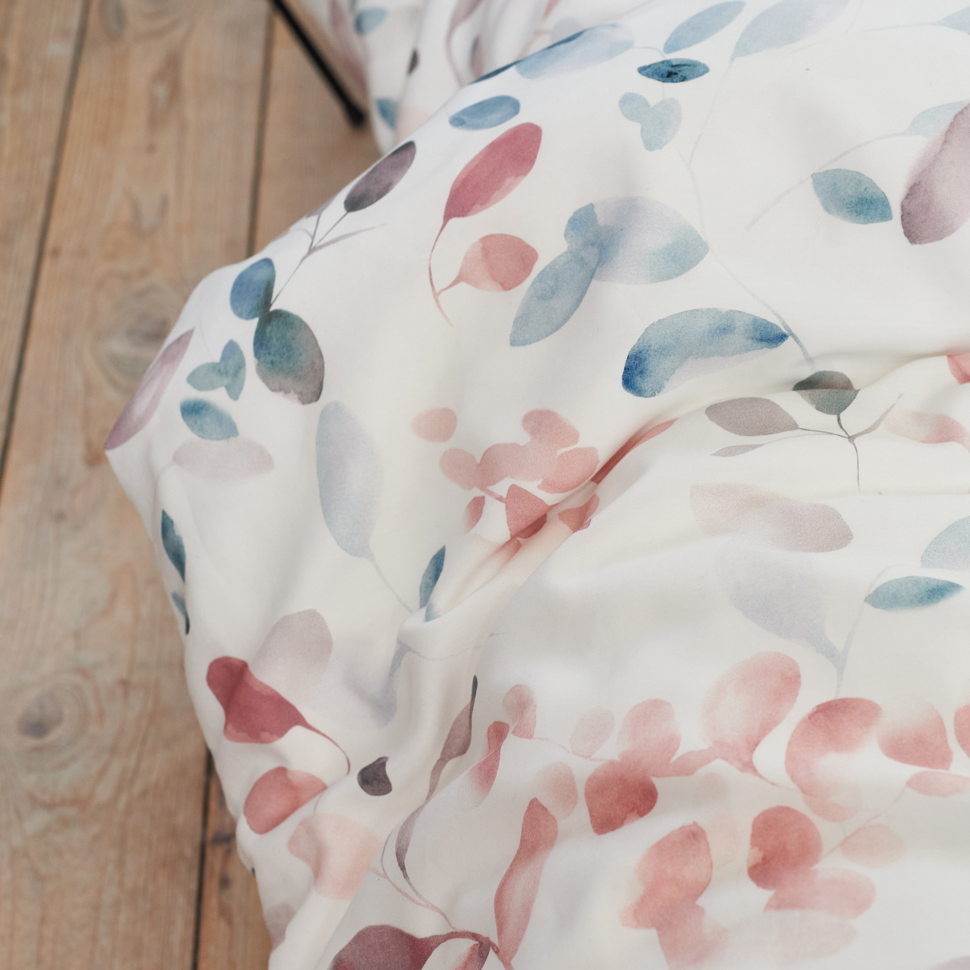 GREINA ocean blue/cassis, Duvetbezug 200x210 cm