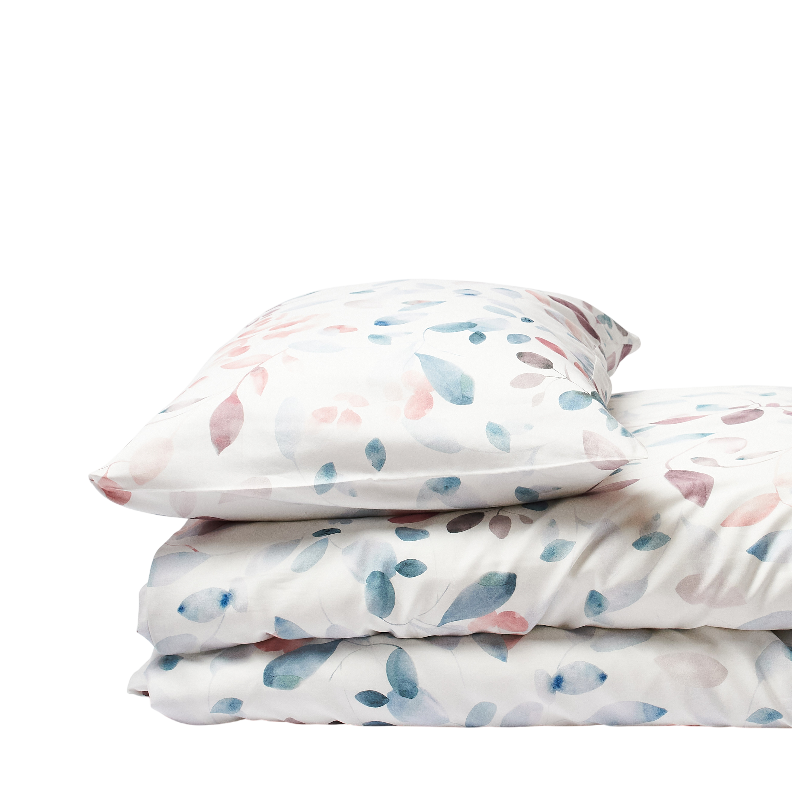 GREINA ocean blue/cassis, Taie d'oreiller 50x70 cm