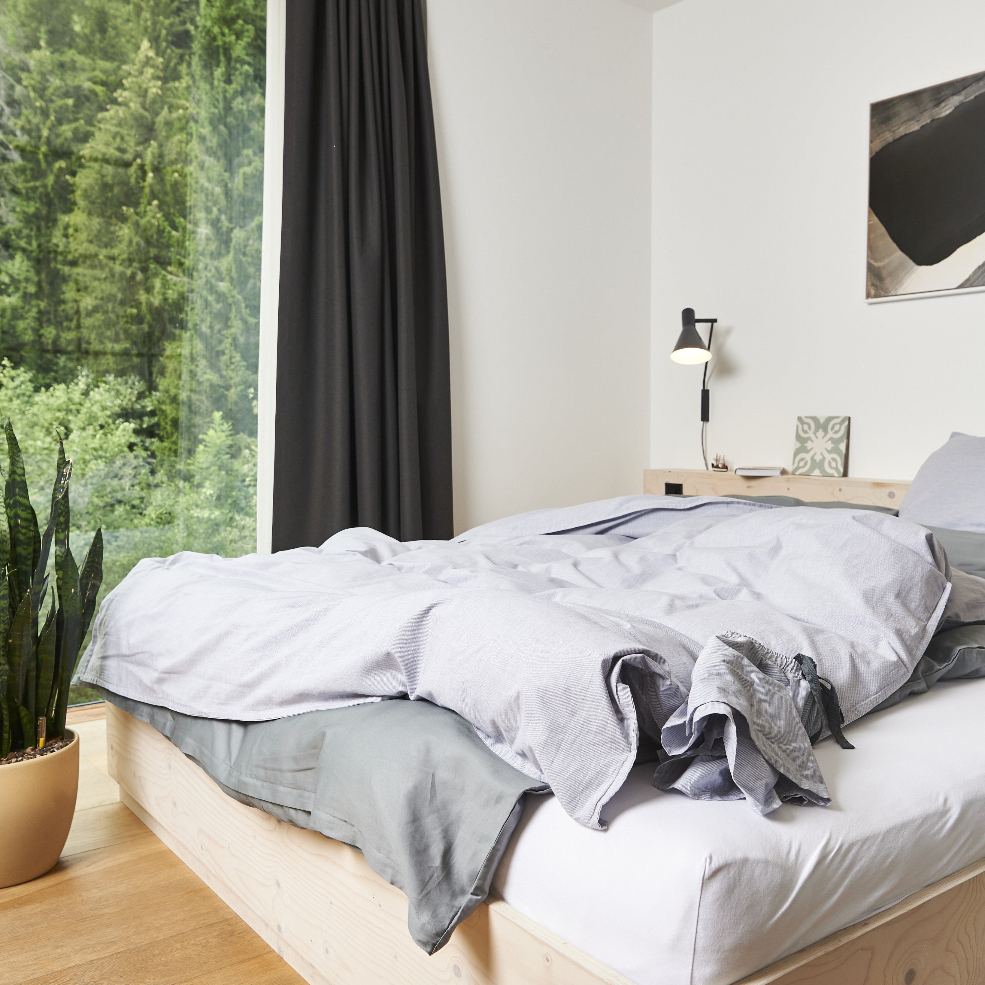 NYHOLM stone, comforter cover 200x210 cm