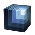 Naef cubes en bois Cella gris