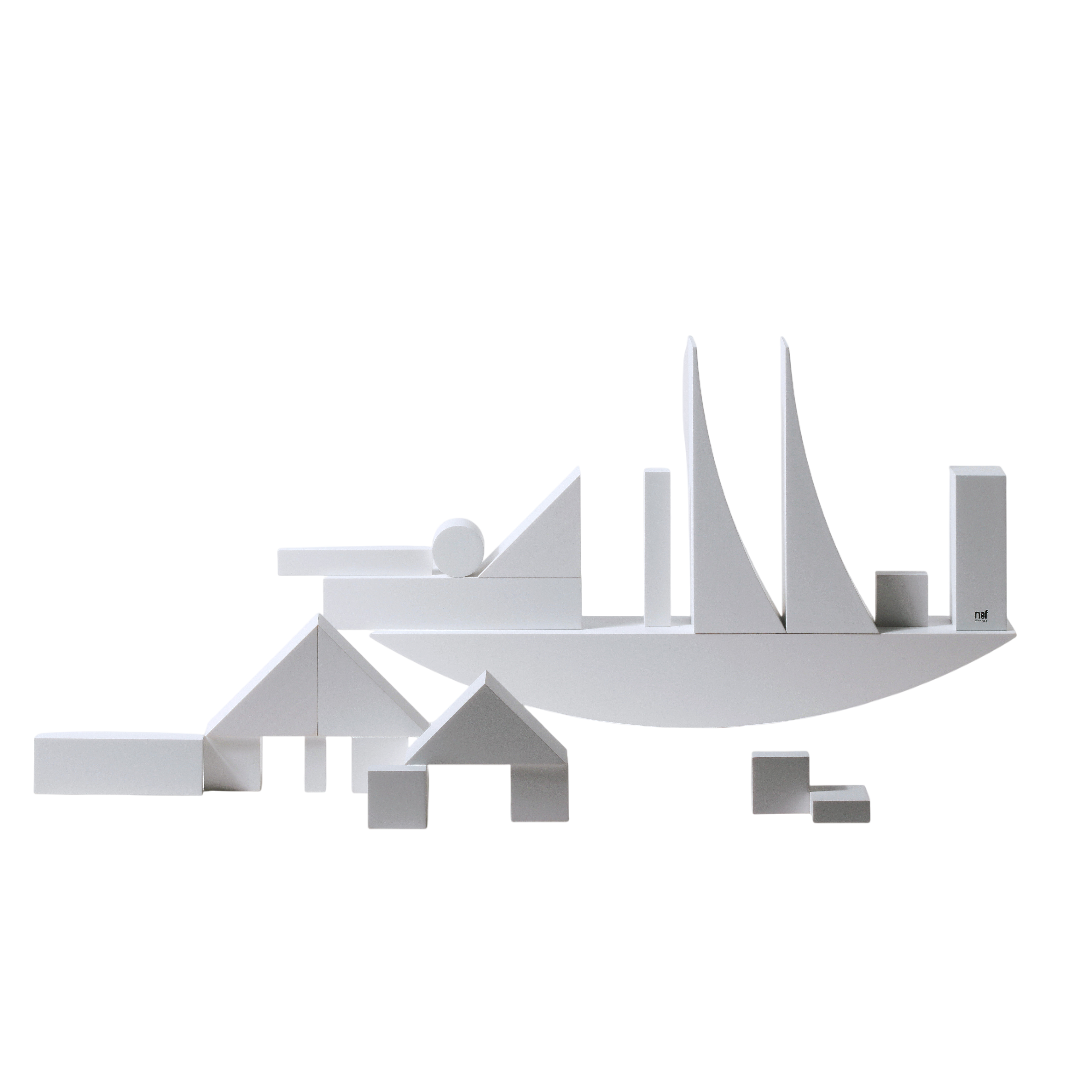 Bauhaus Bauspiel weiss