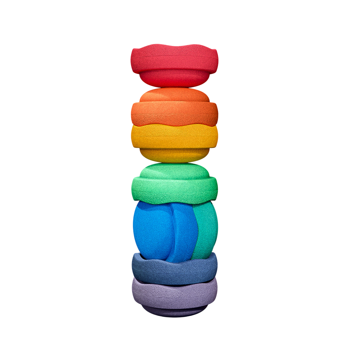 Pierre à empiler Rainbow classic 8 (8 pièces)