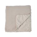 NORA couverture taupe, couette 150x200 cm