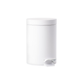 Solo 3 l pedal bin, white