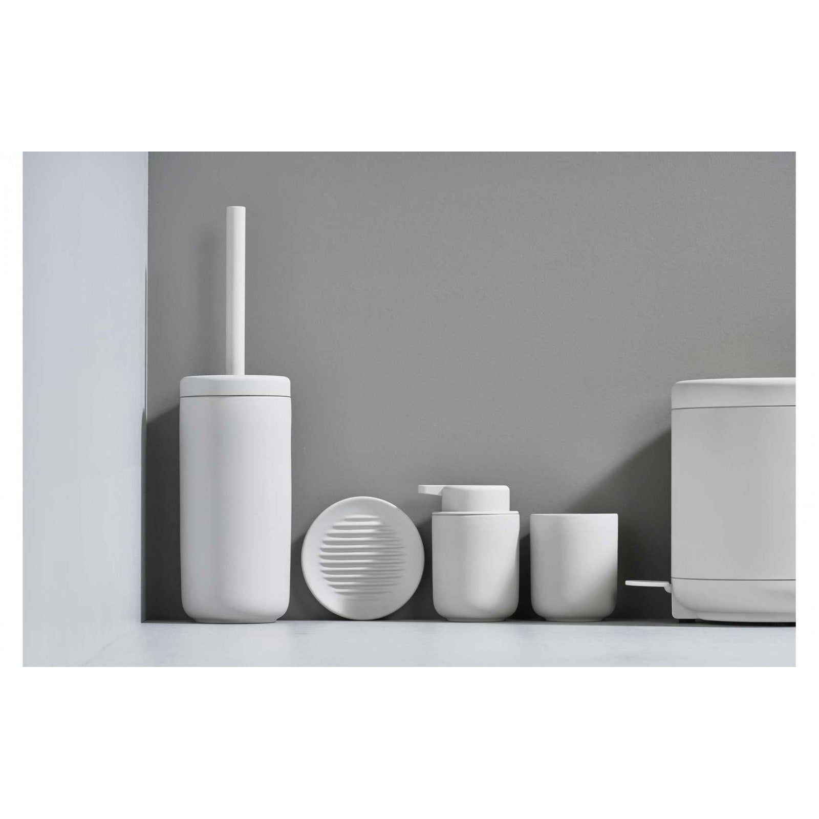 Brosse à WC UME, vert olive