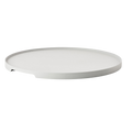 Serving platter Singels 35 cm, round, gray
