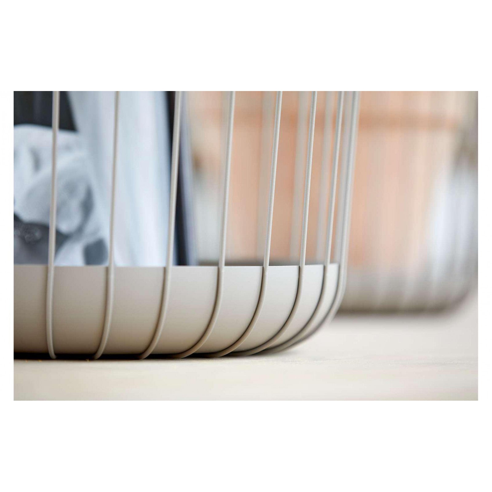 Panier de rangement INU Ø 40.6 cm Taupe