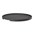 Serving platter Singles 35 cm, round, black