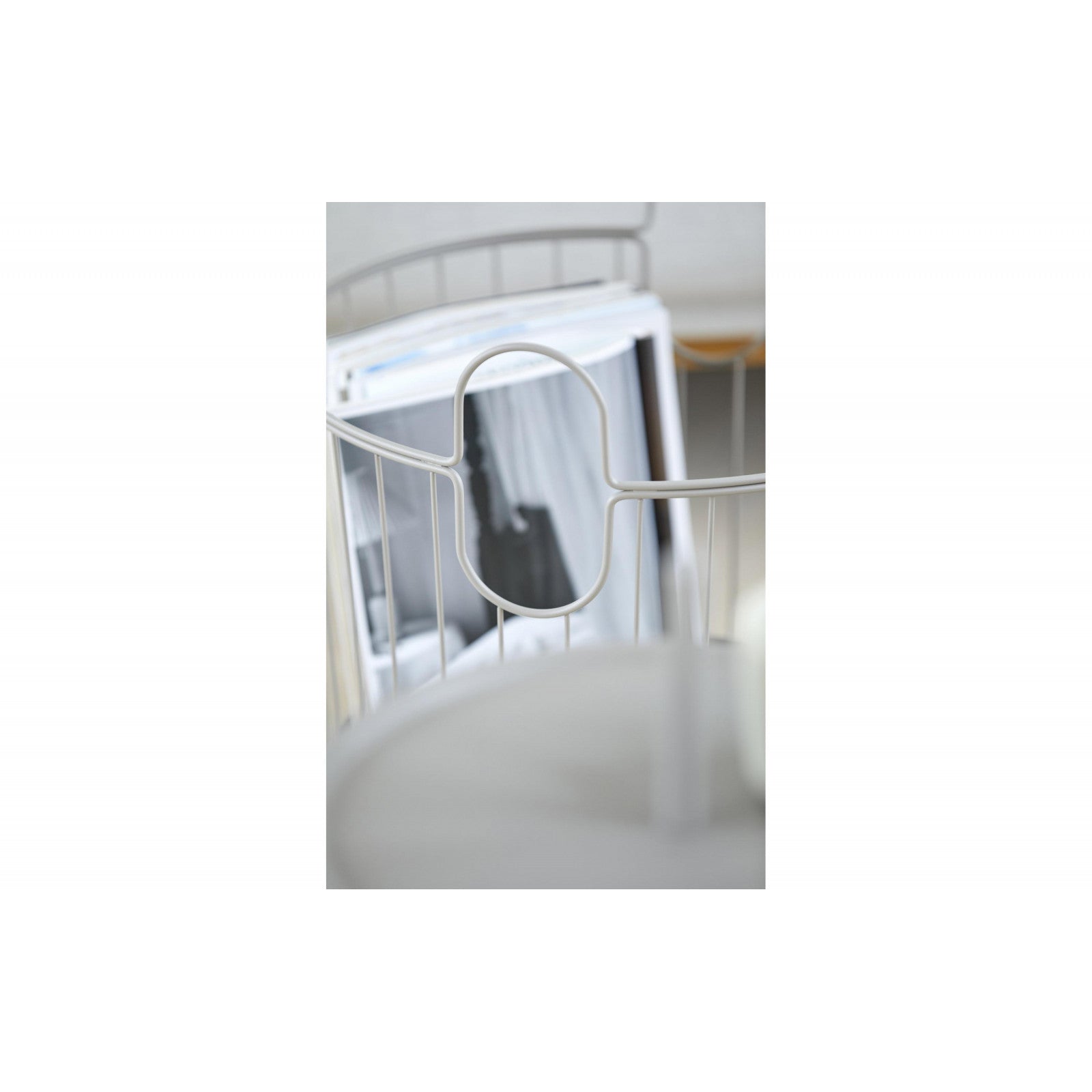 Storage basket INU Ø 30 cm, gray