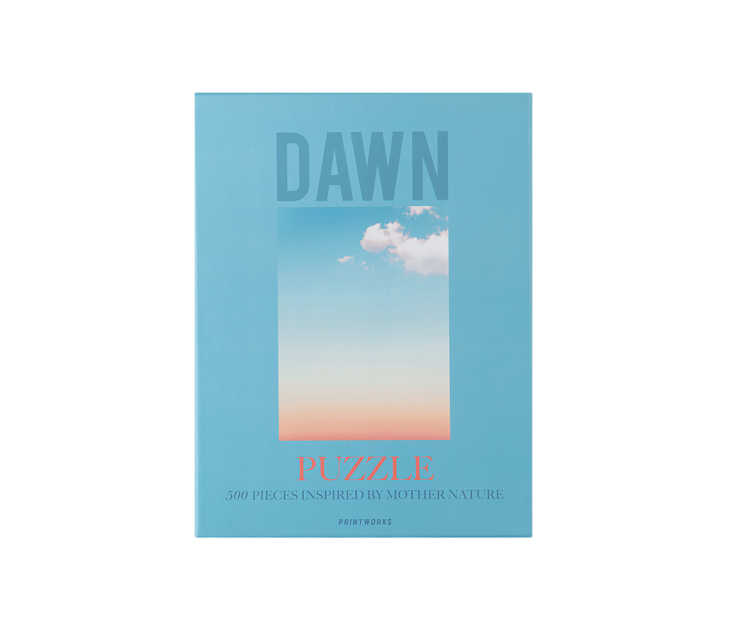 Puzzle Dawn hellblau