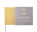 Buch Gästebuch Beige, Yellow