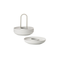 Eierbecher Singles 4er Set, Hellgrau