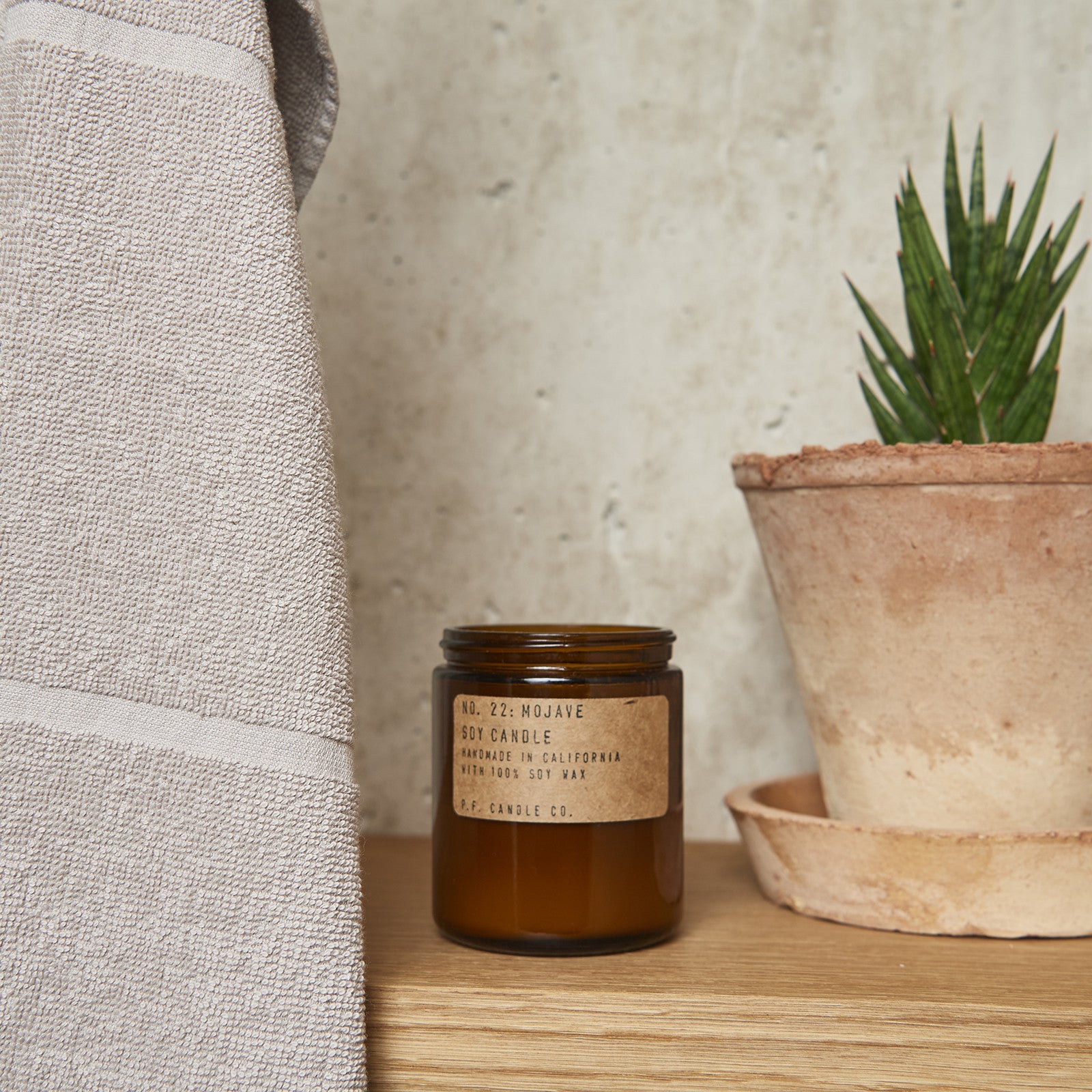 Tilda taupe Gästetuch 30x50cm