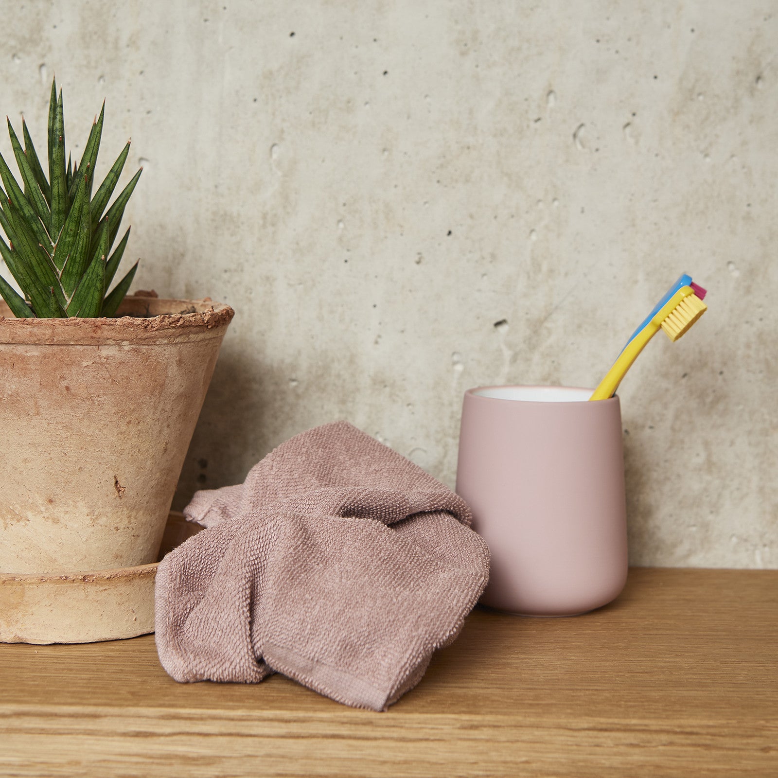 Tilda ash rose Serviette d'invité 30x50cm