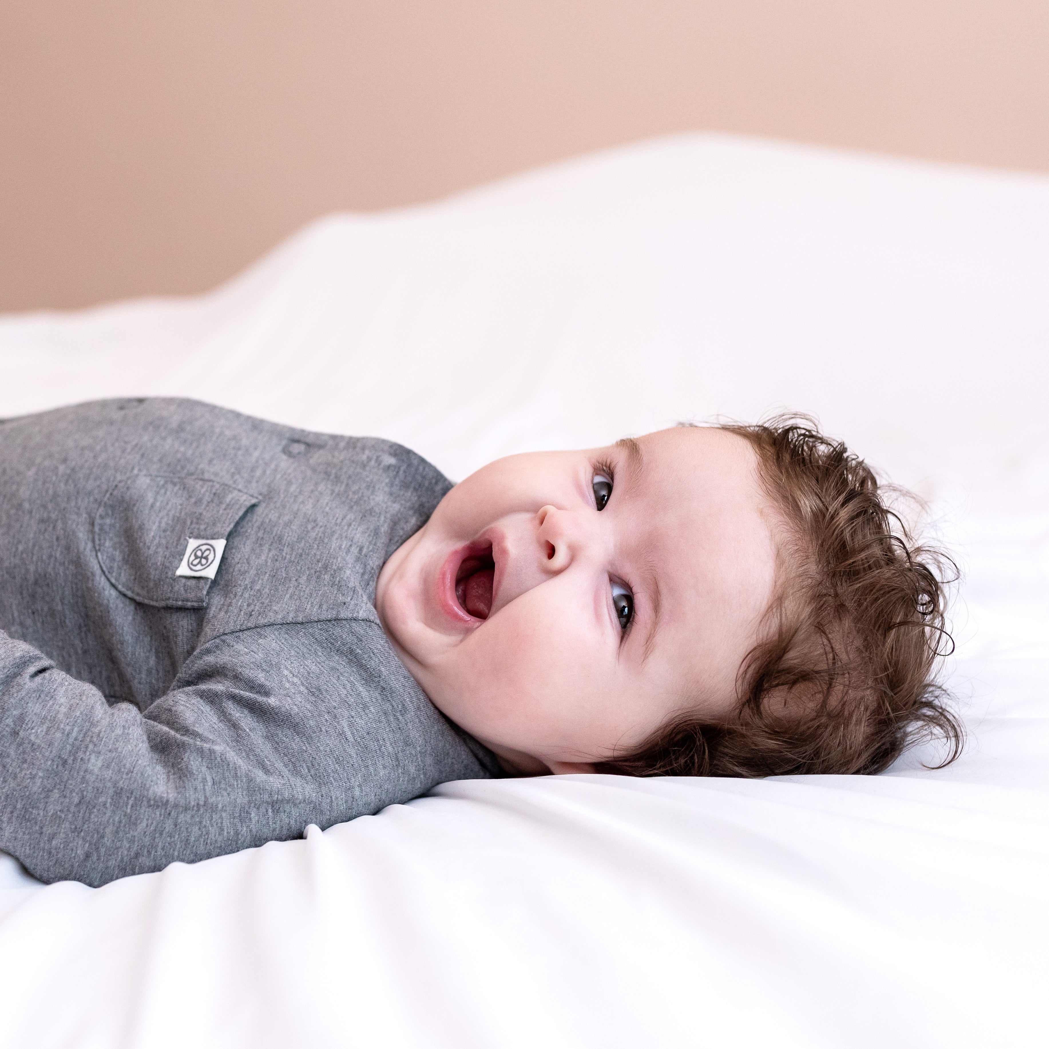 Baby set UV protection Stone Grey