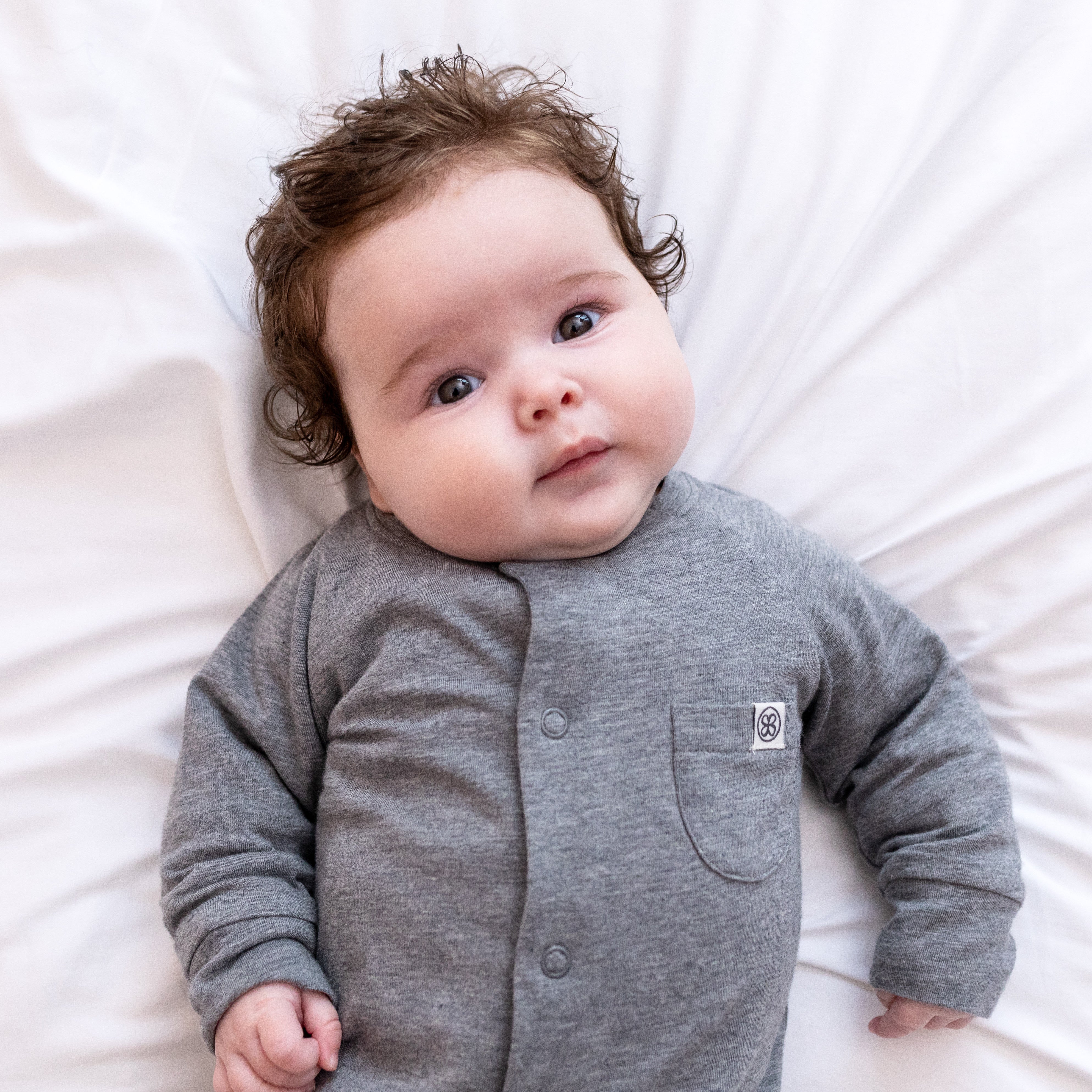 Baby set UV protection Stone Grey