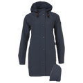Frauen Regenmantel Travelcoat total eclipse