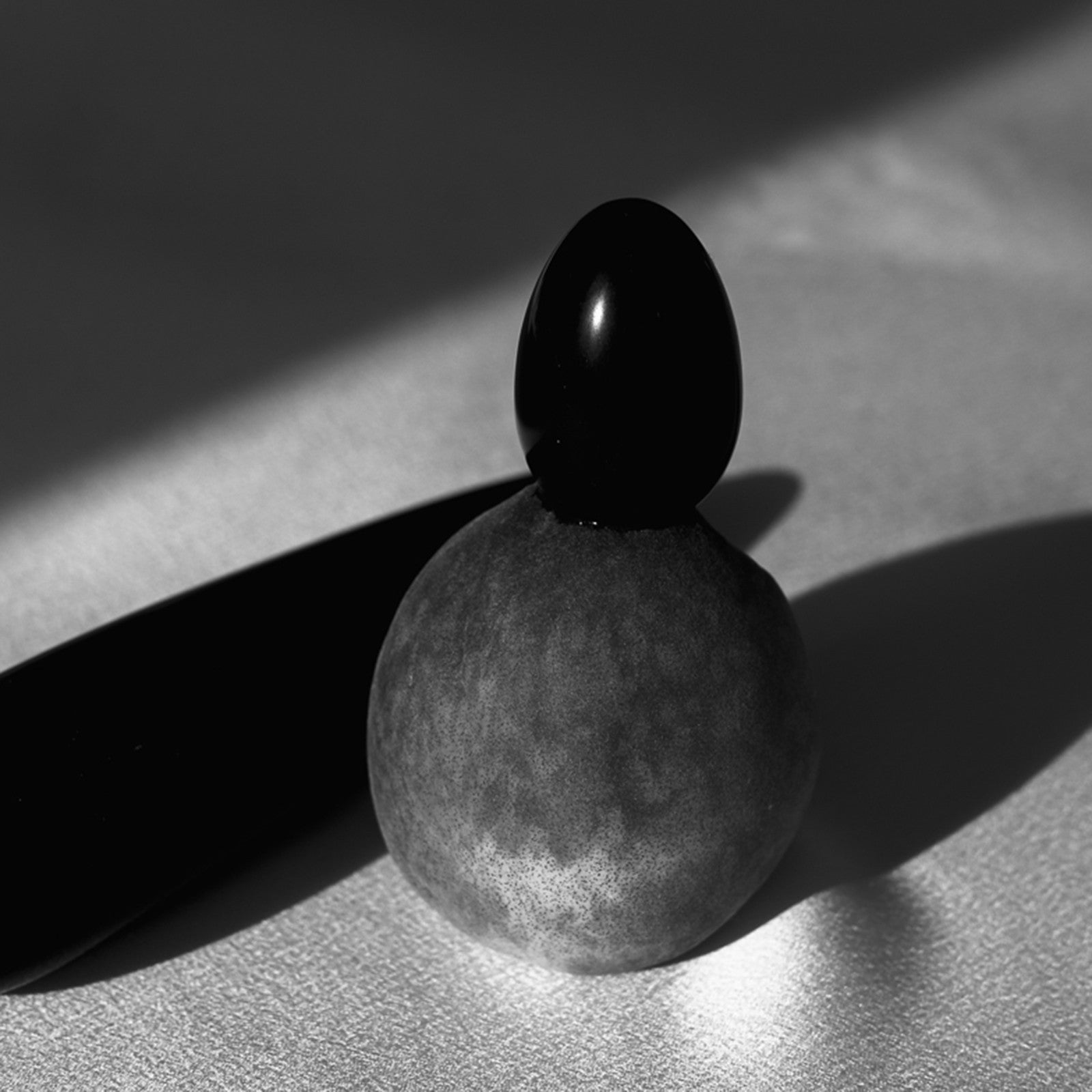 Oeuf de Yoni Obsidian M (40x25mm)