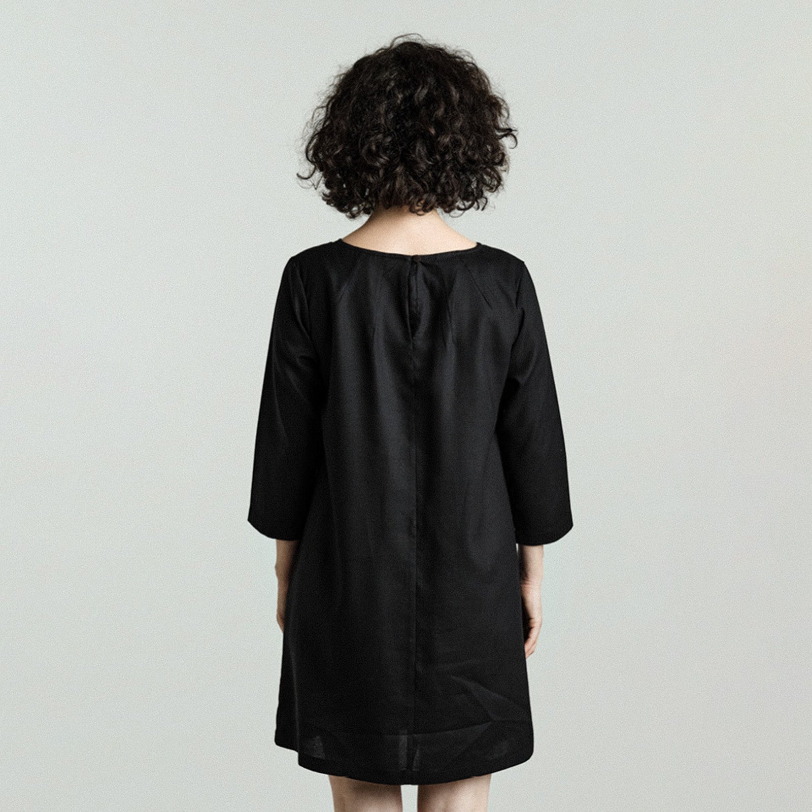 Kleid Tencel schwarz