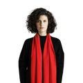 Foulard d'été rouge