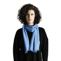 Foulard d'été bleu