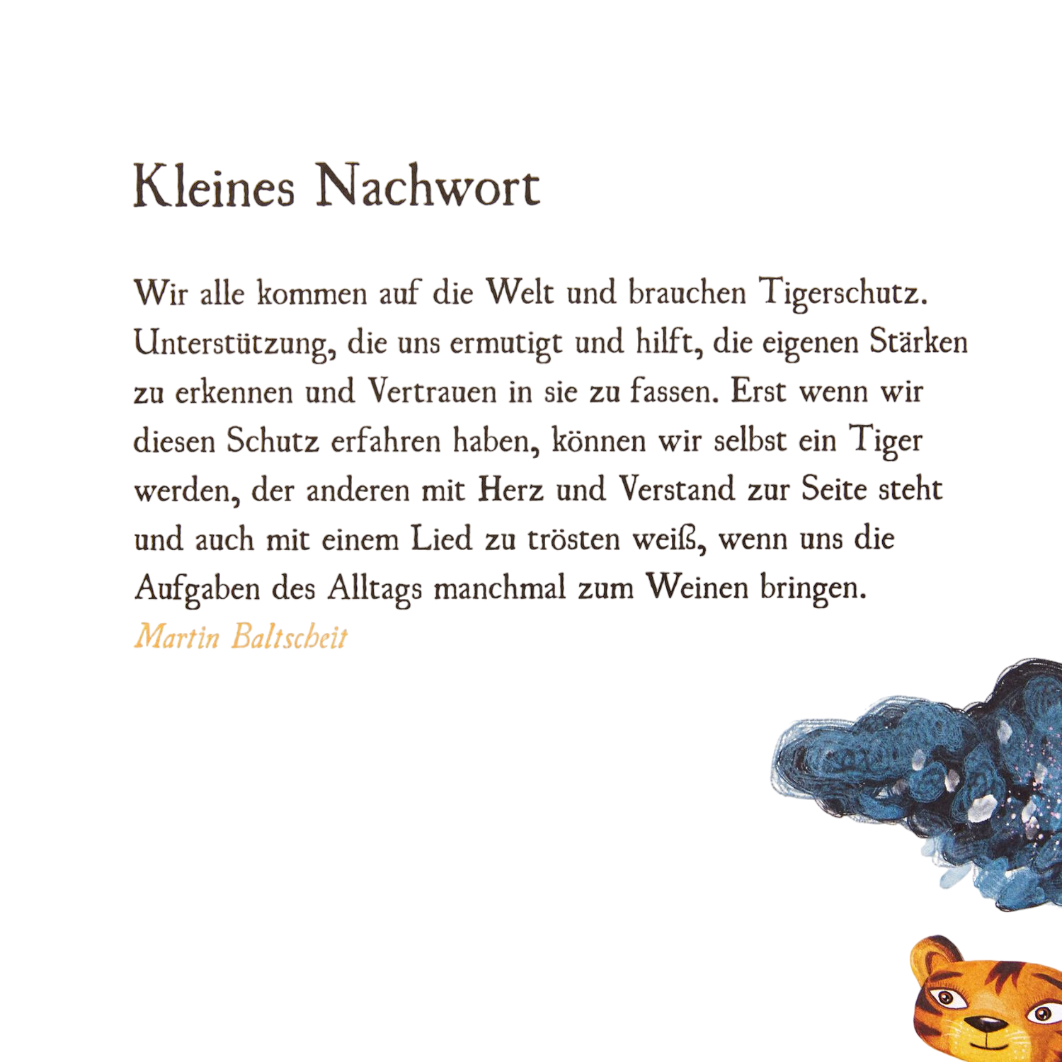 Bilderbuch "Lied der Tigerin"