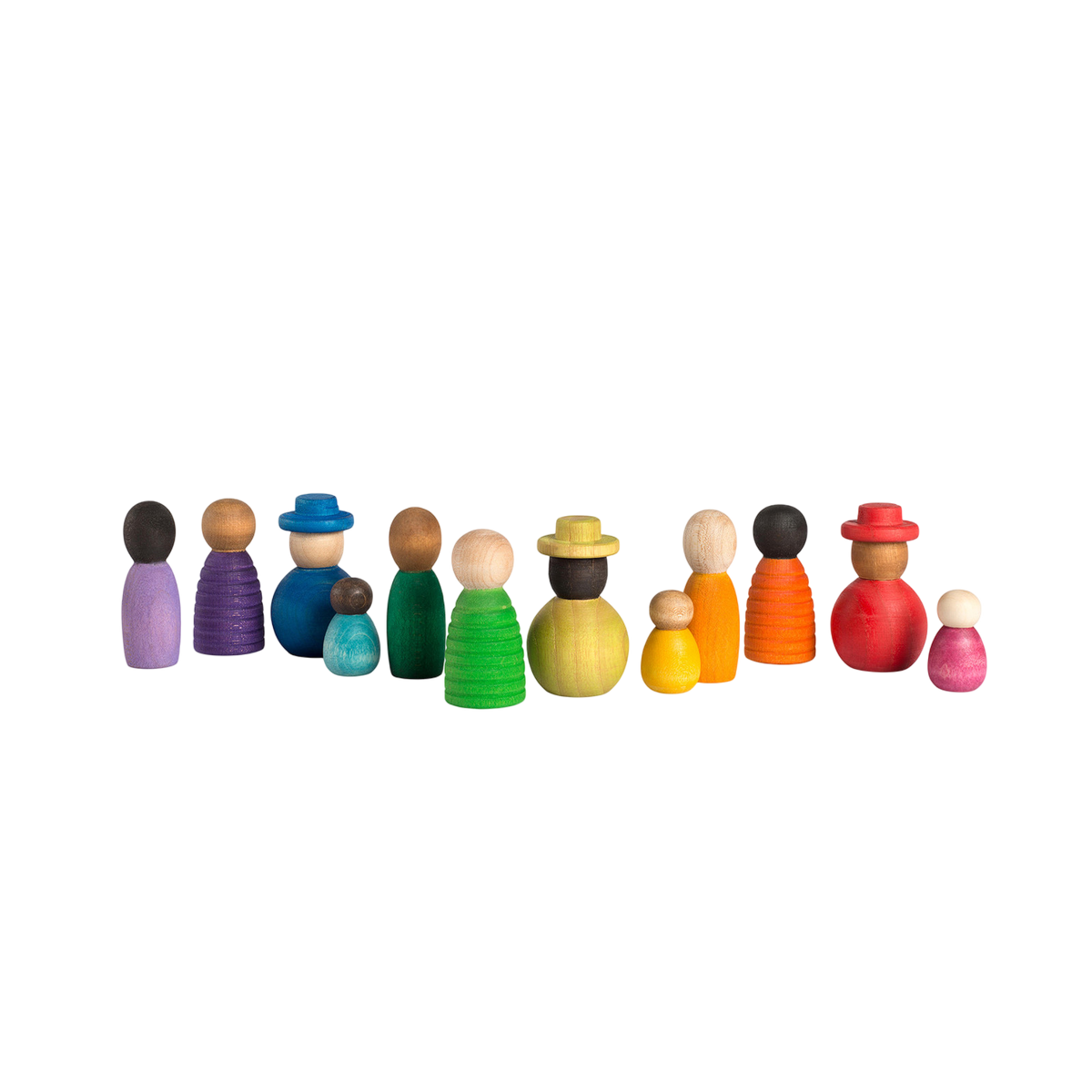 Nins 12 Figuren Together Rainbow Grapat