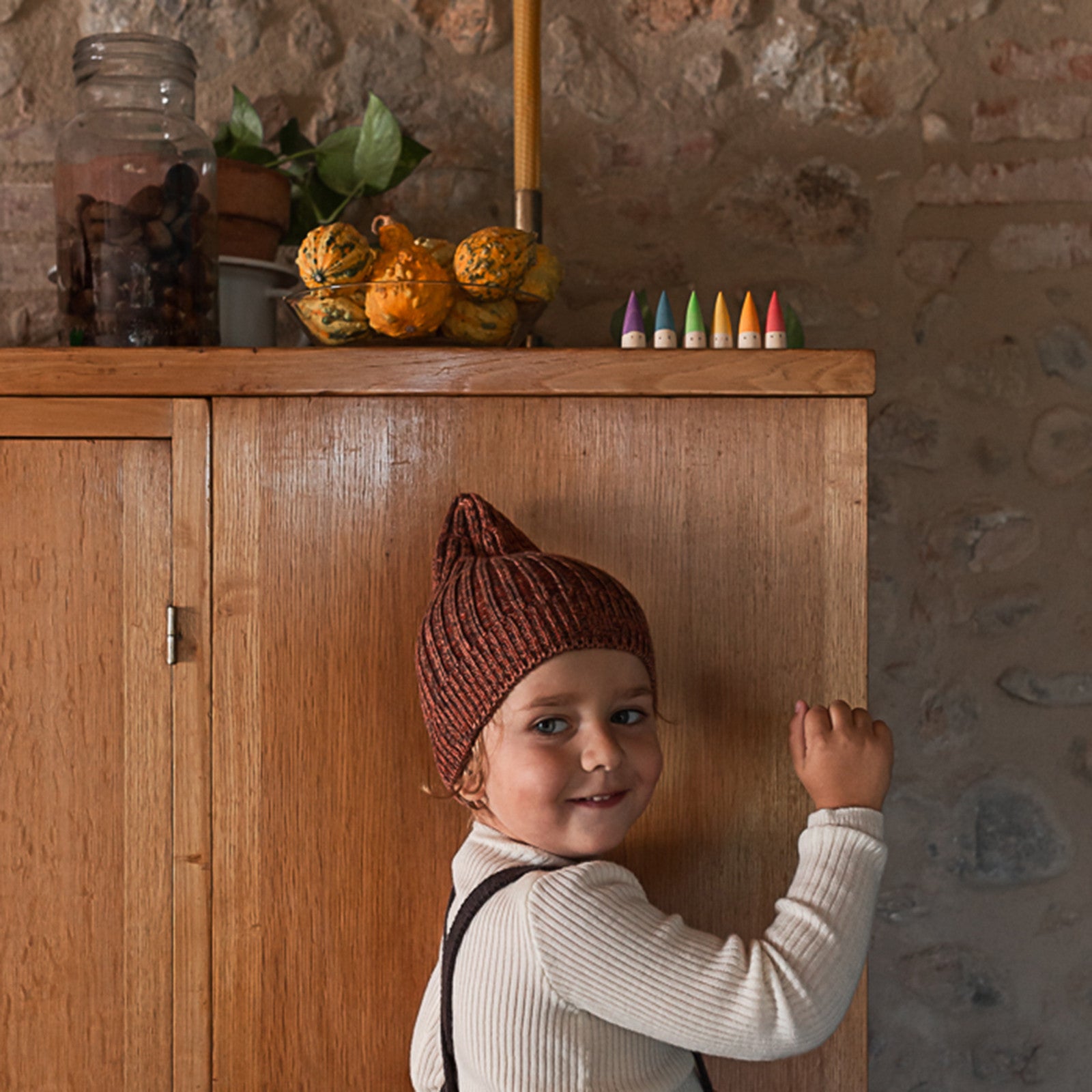 Holzfiguren 6 Baby Sticks Grapat