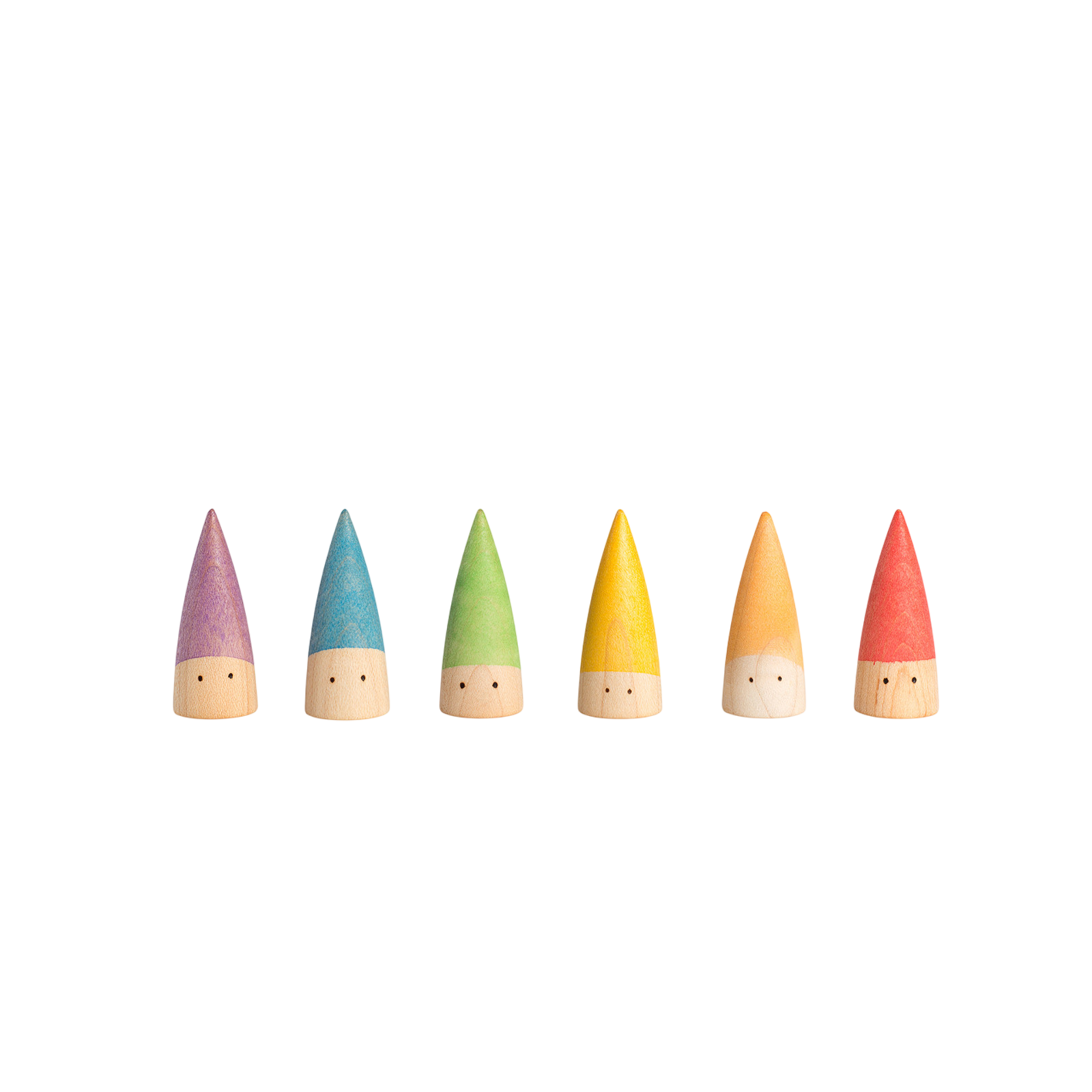 Holzfiguren 6 Baby Sticks Grapat