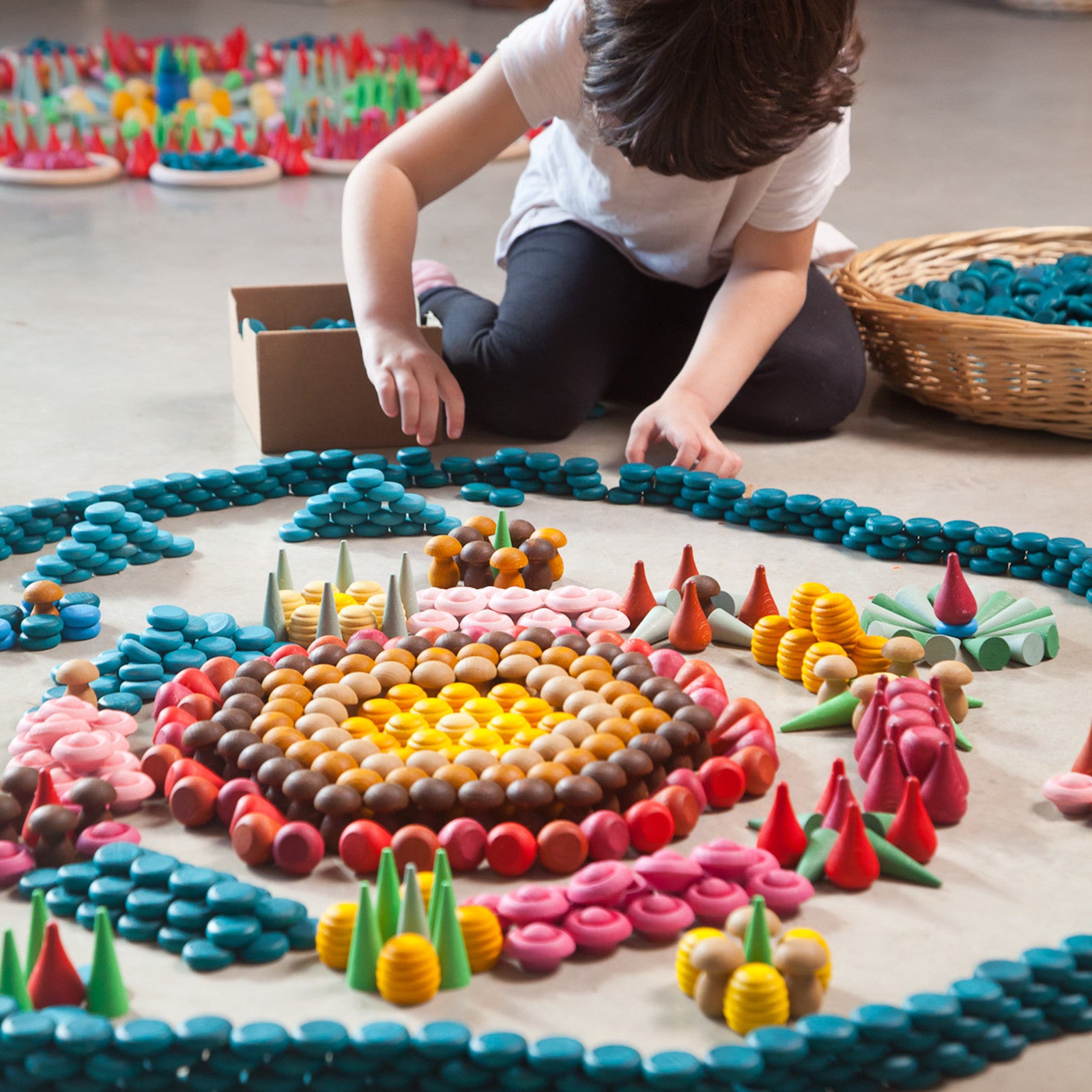 Mandala 36 pièces Grapat