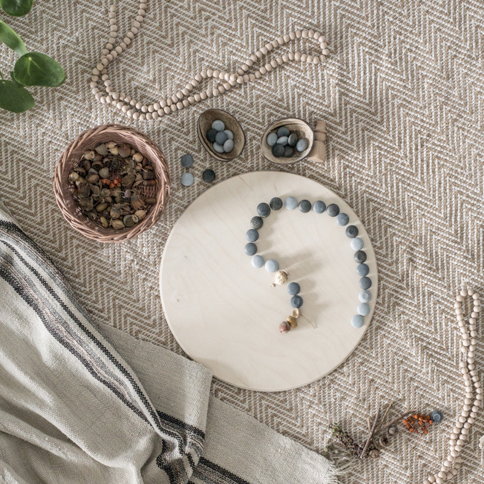 Mandala 36 pierres Grapat