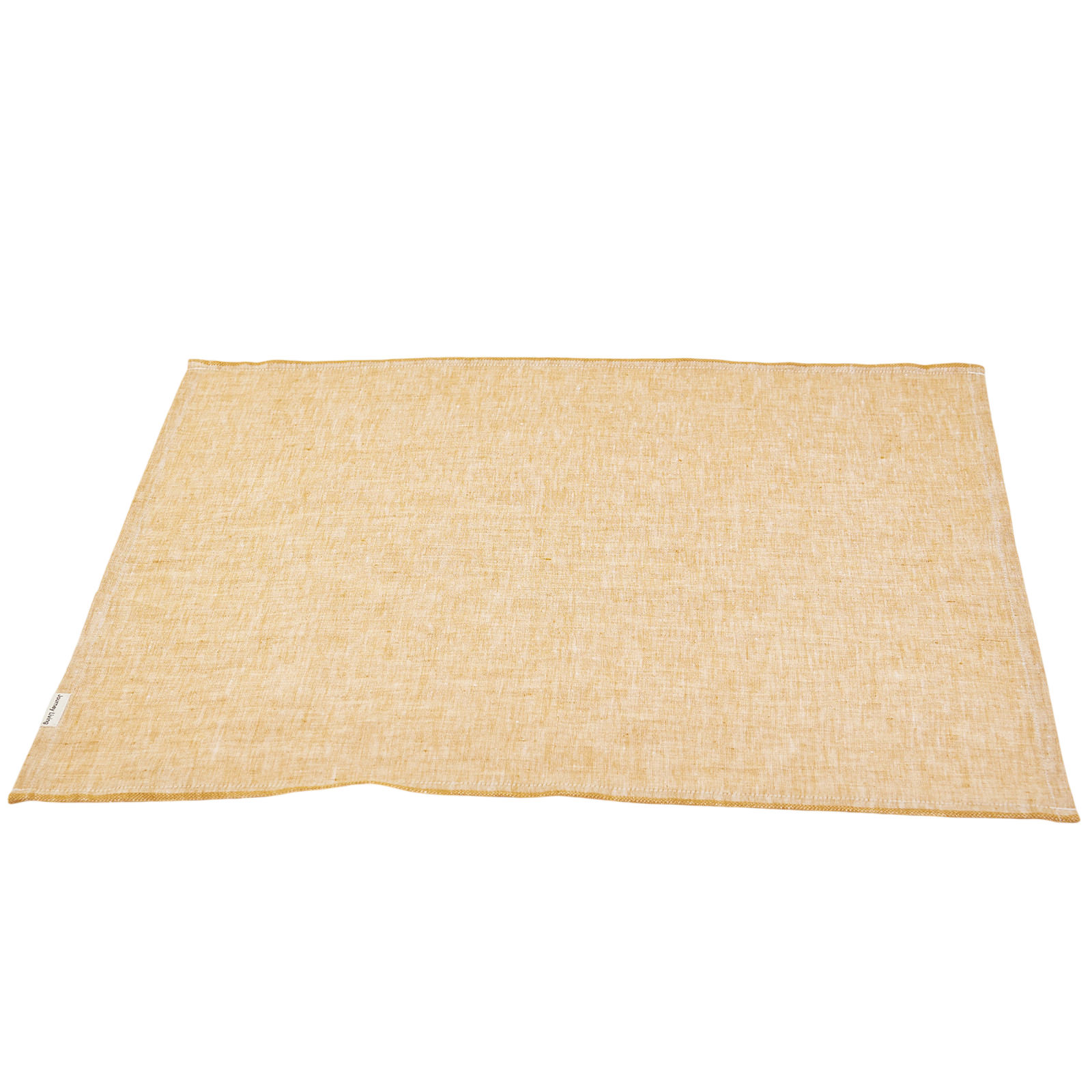 ELISE "Chambray" Serviette de table mustard 50x50cm