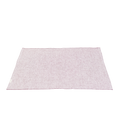 ELISE "Chambray" Serviette de table cassis 50x50cm