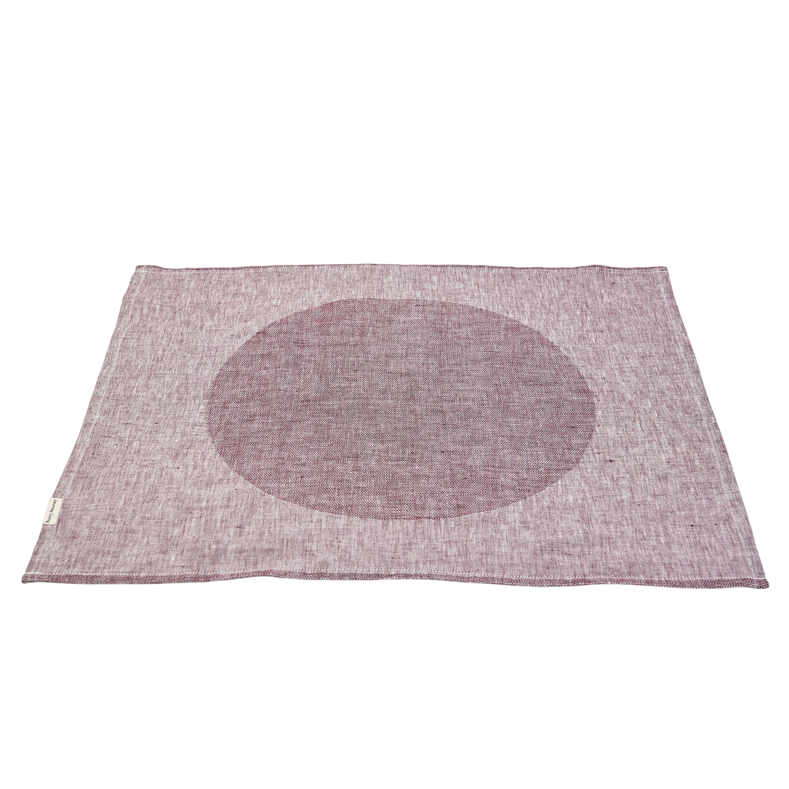 ELISE "Big Dot" serviette de table cassis 50x50cm