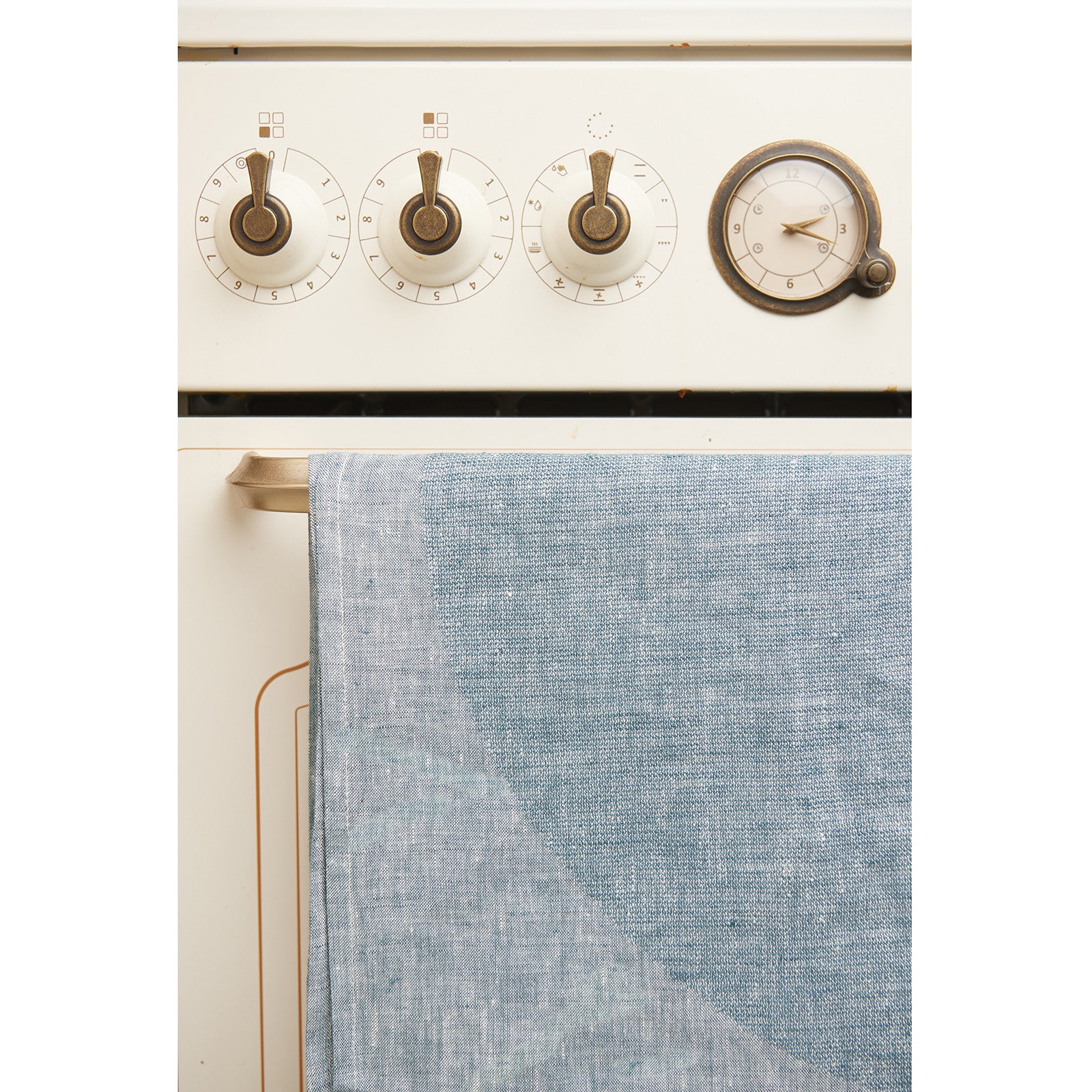 JULIETTE "Big Dot" Küchentuch ocean 50x70cm (dark blue)