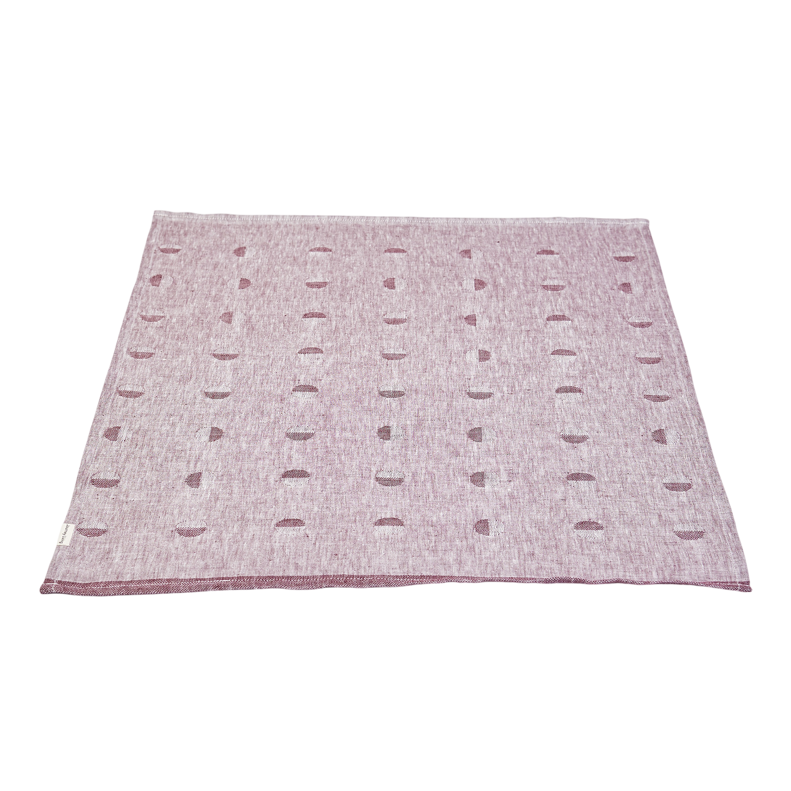 JULIETTE "Small Dots" Torchon de cuisine cassis 50x70cm