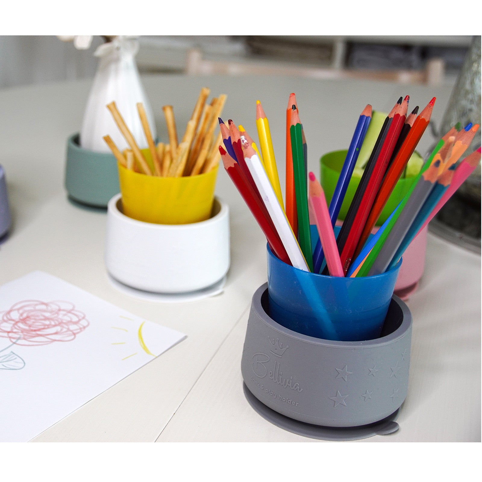 Drink & Play holder anthrazit