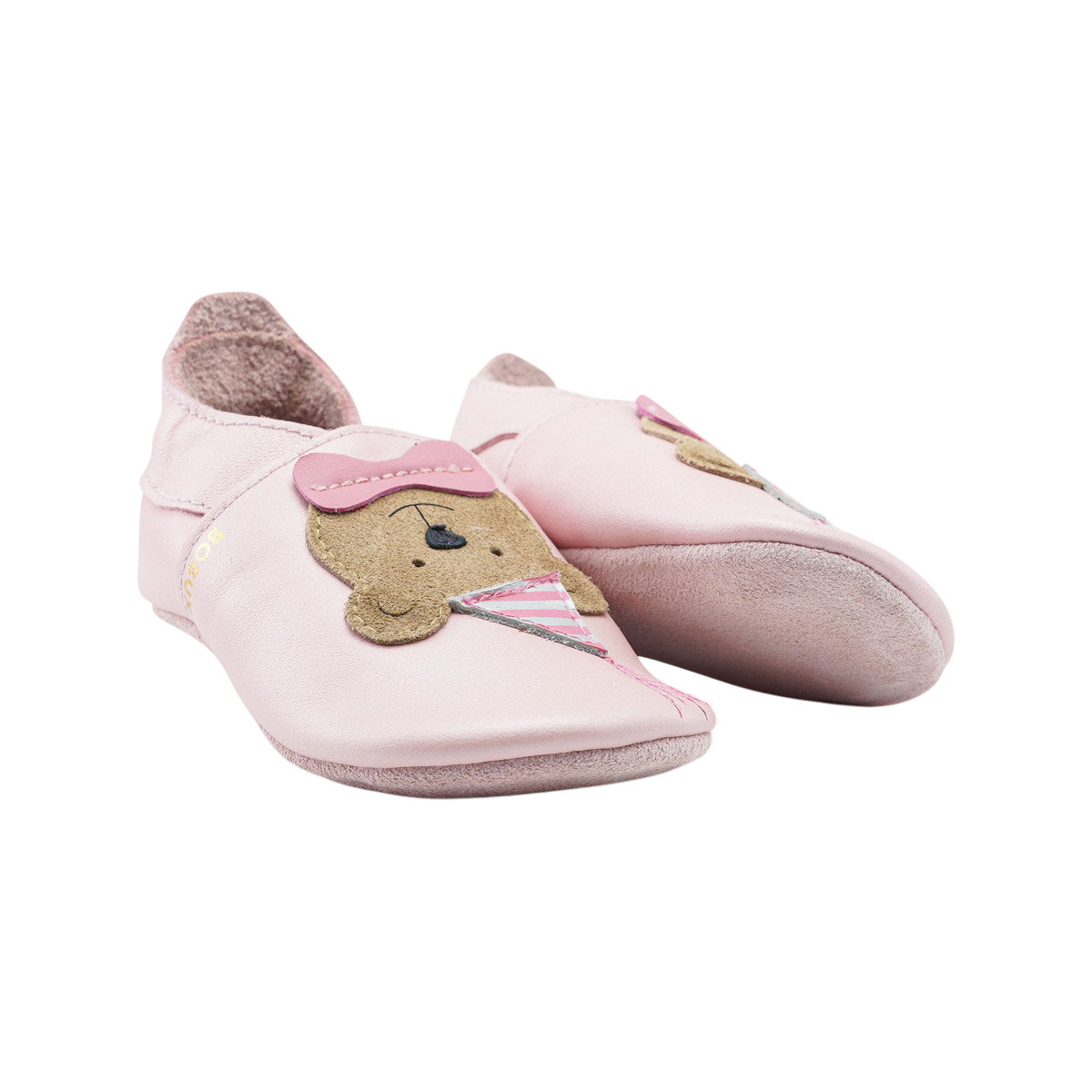 Bobux Party Bear blossom pearl