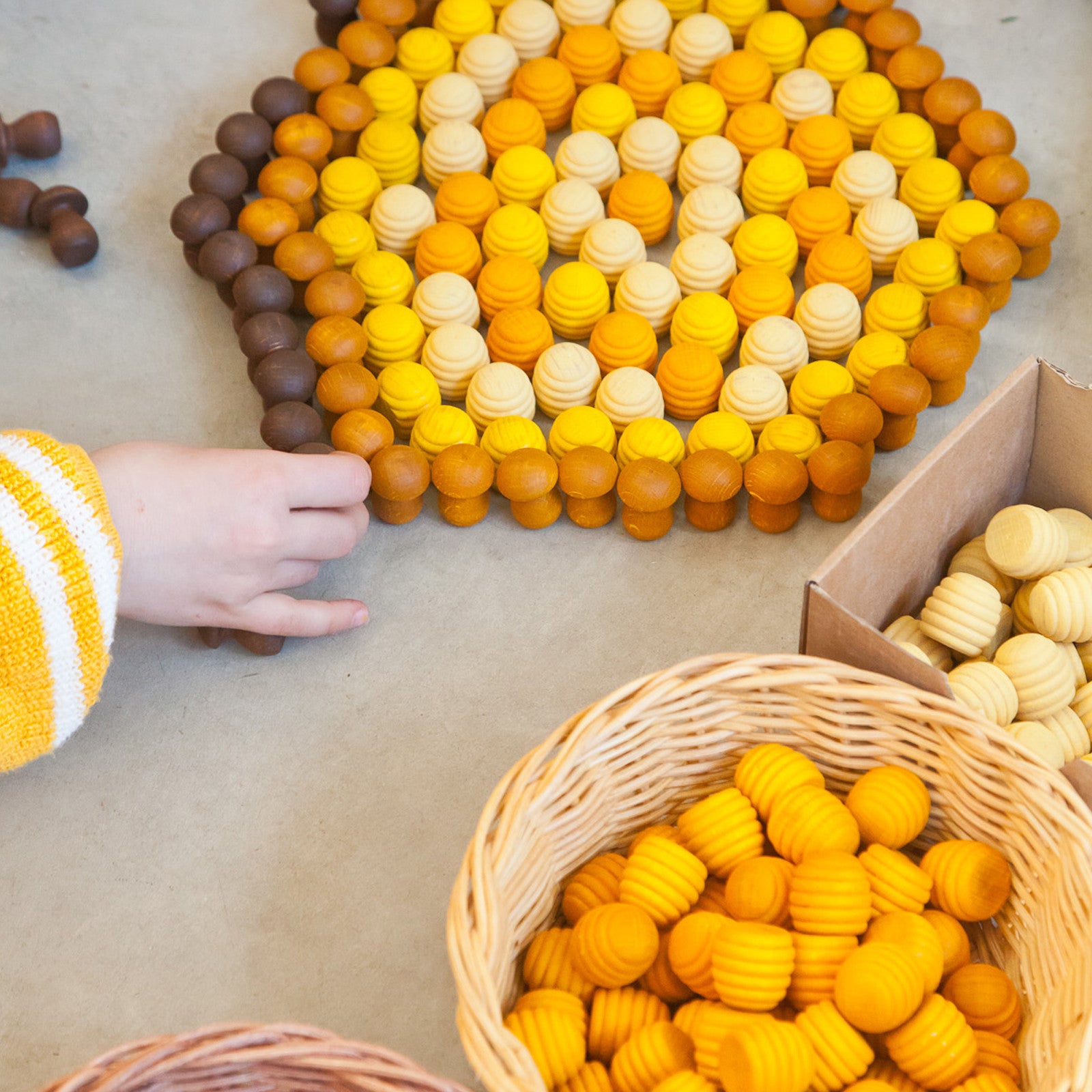 Mandala 36 honeycomb Grapat