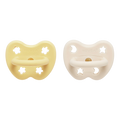 Baby Schnuller 2-Pack Ortho pale butter & milky white