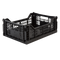 Storage basket Midi Black