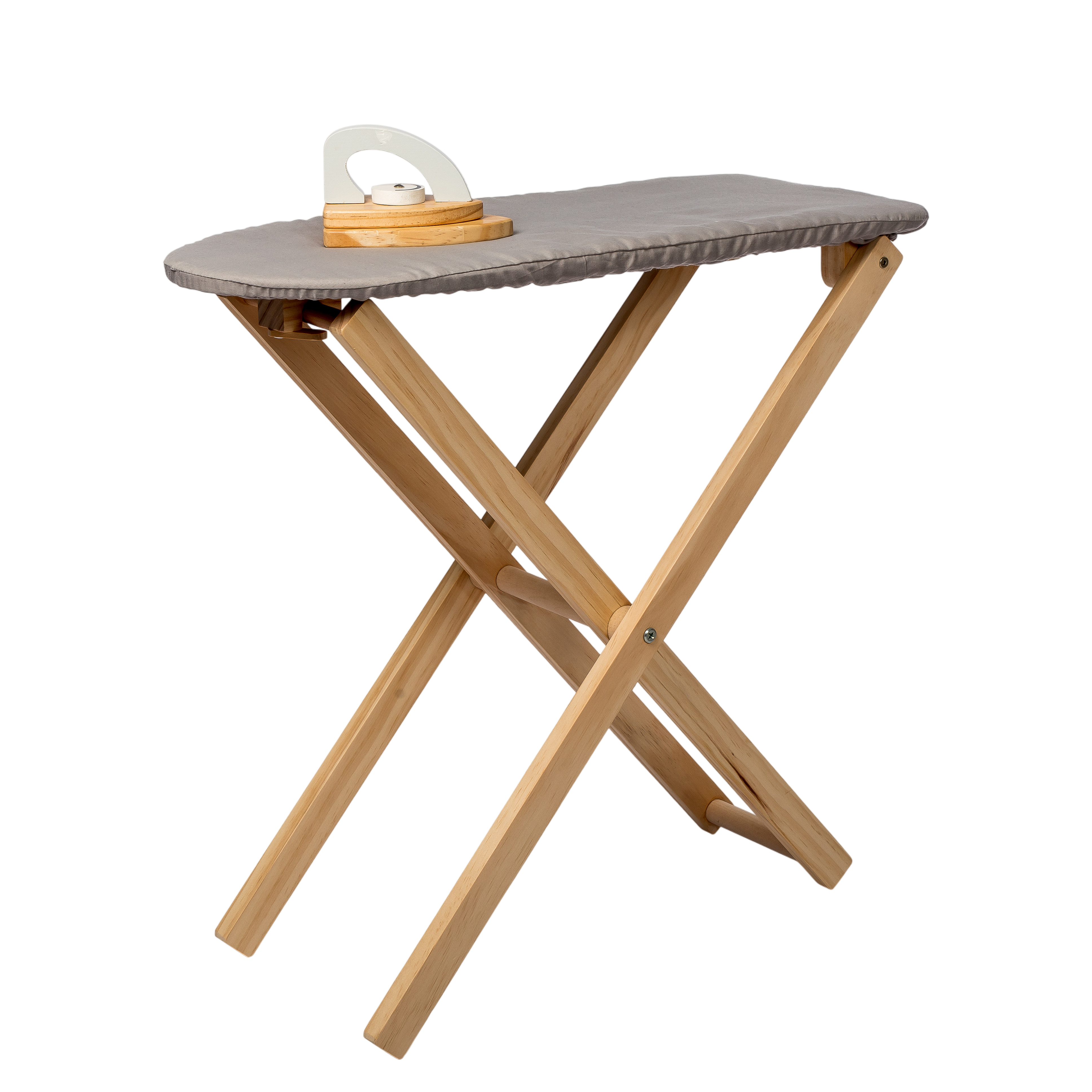 Ironing board and iron