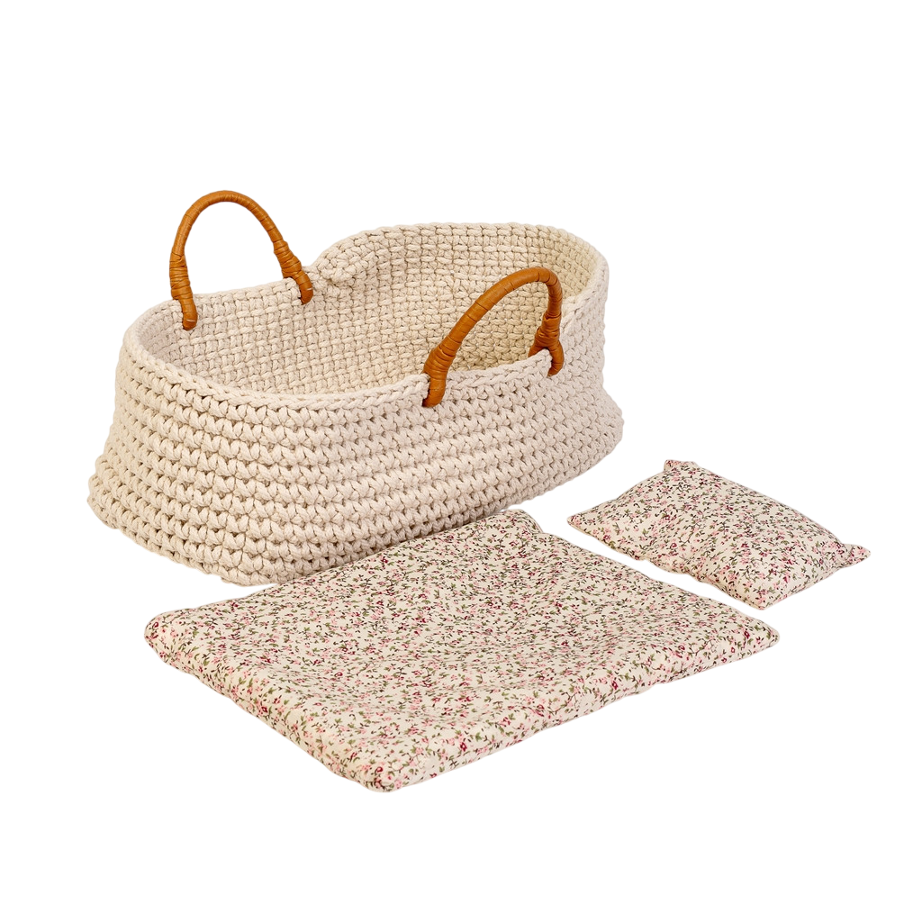Panier de transport pour poupée (jusqu'à 25 cm)