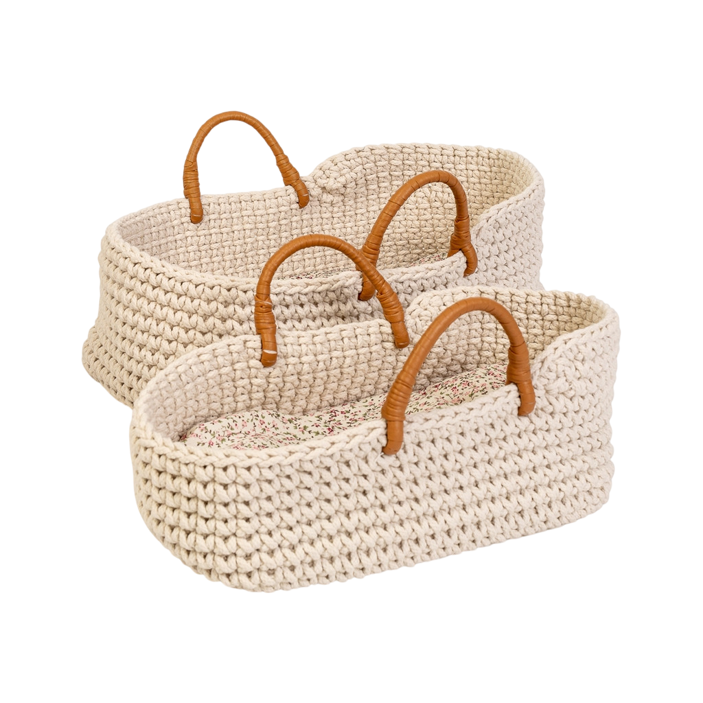 Panier de transport pour poupée (jusqu'à 25 cm)