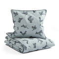 Bed linen 140x100cm, junior, Nightfall, hazy blue