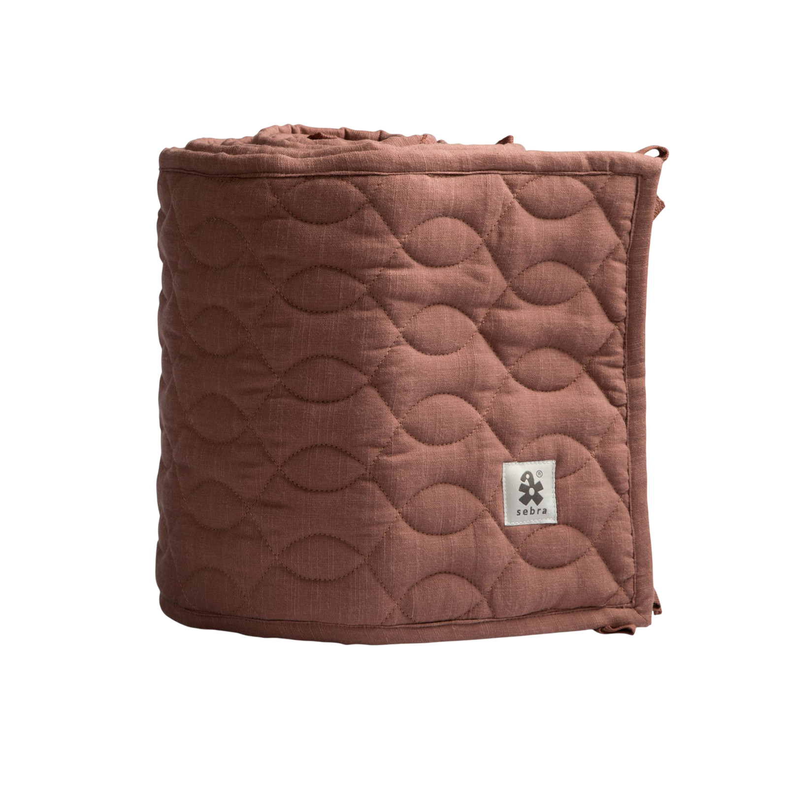 Bettnestchen, gesteppt, burgundy red