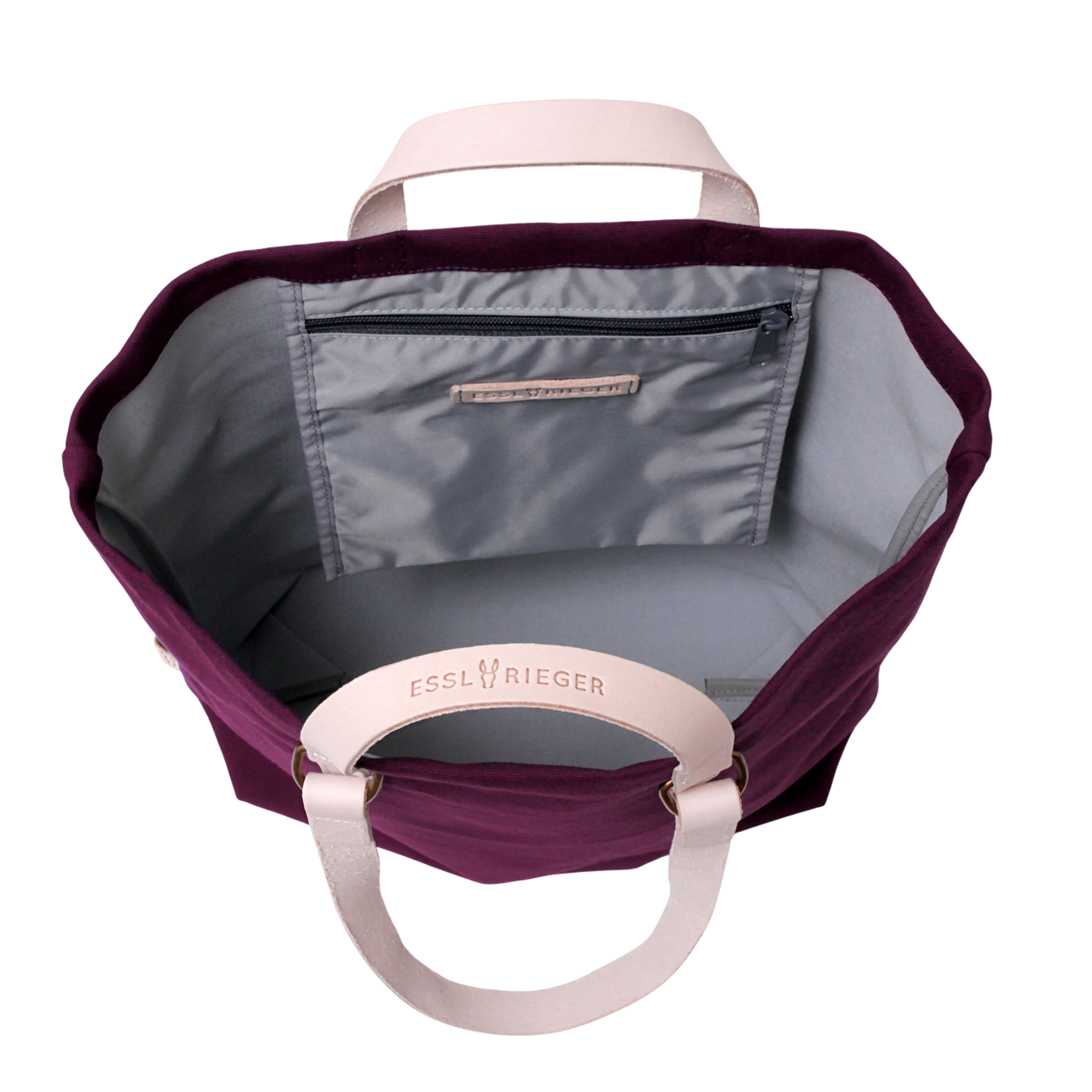 Shopper Sam Rubin, cuir naturel