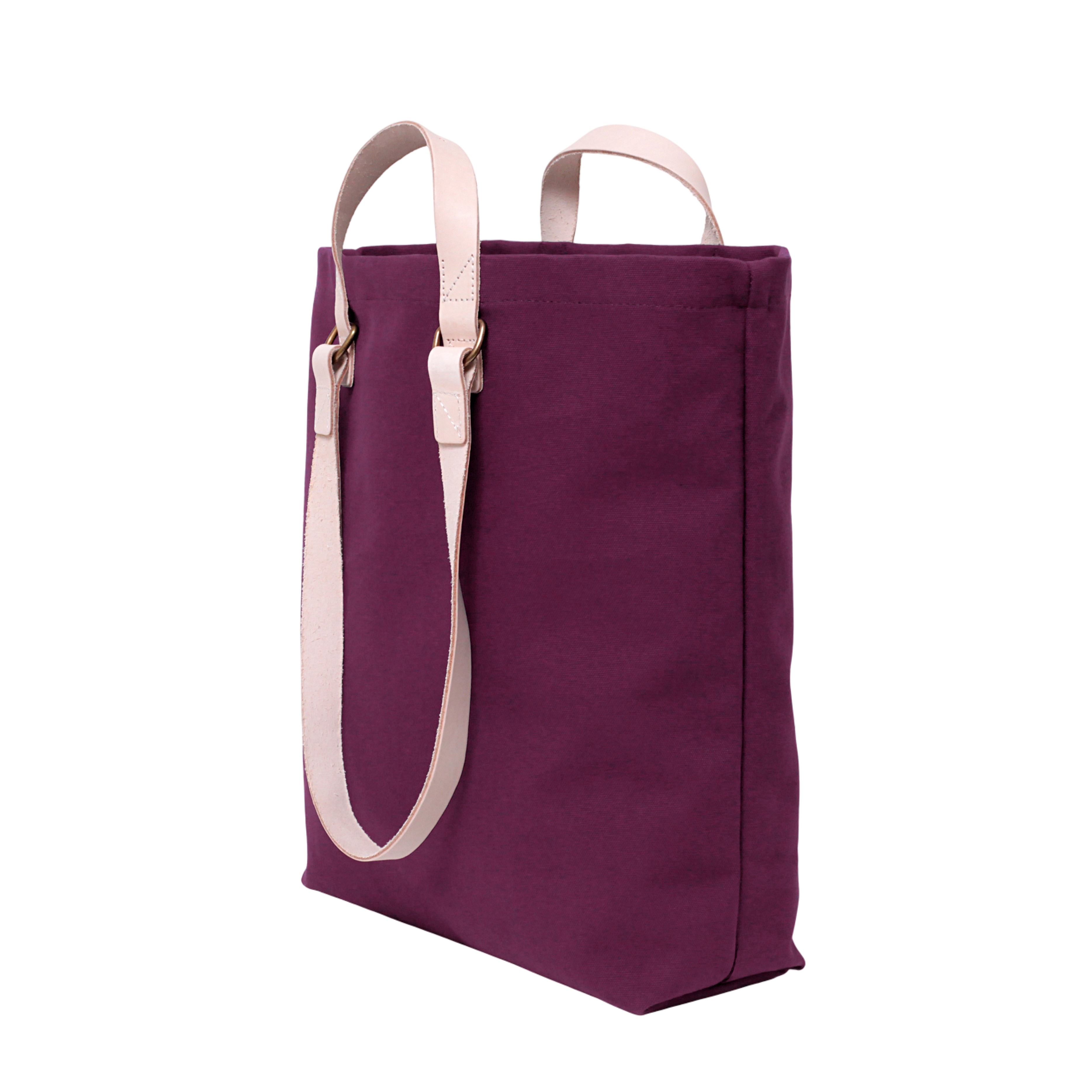 Shopper Sam Rubin, cuir naturel